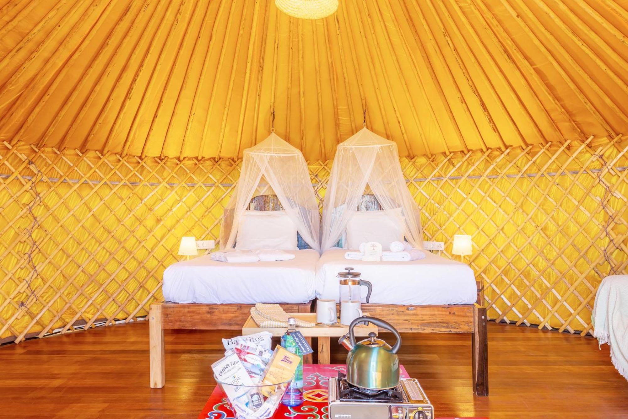 Tabayesco Finca De Arrieta Village - Yurts And Stone Cottages - Shared Pool - Walking Distance To Arrieta Beach - Eco Friendly מראה חיצוני תמונה