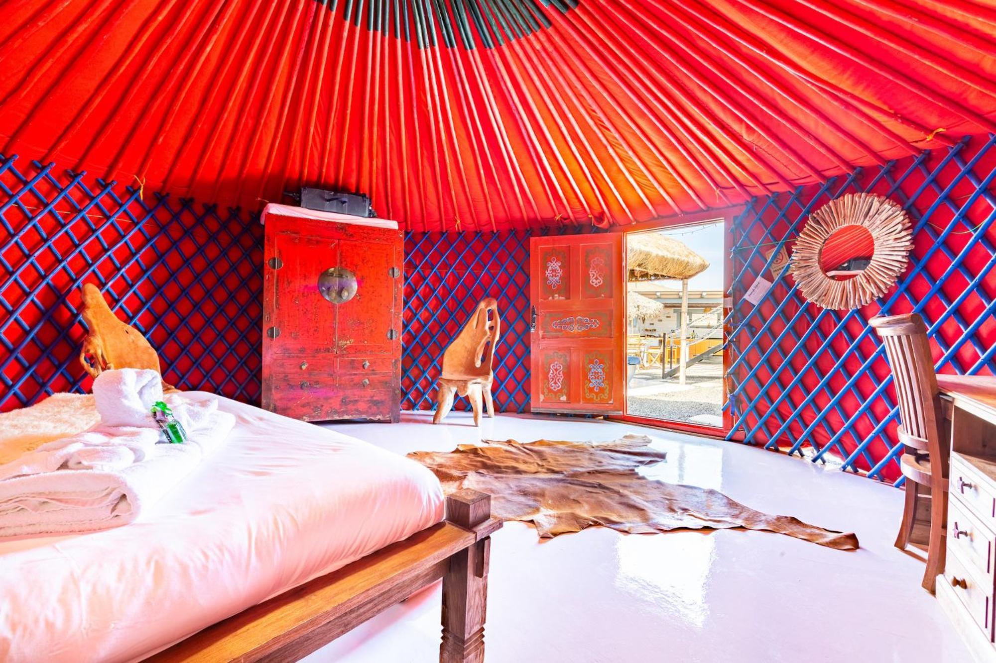 Tabayesco Finca De Arrieta Village - Yurts And Stone Cottages - Shared Pool - Walking Distance To Arrieta Beach - Eco Friendly מראה חיצוני תמונה