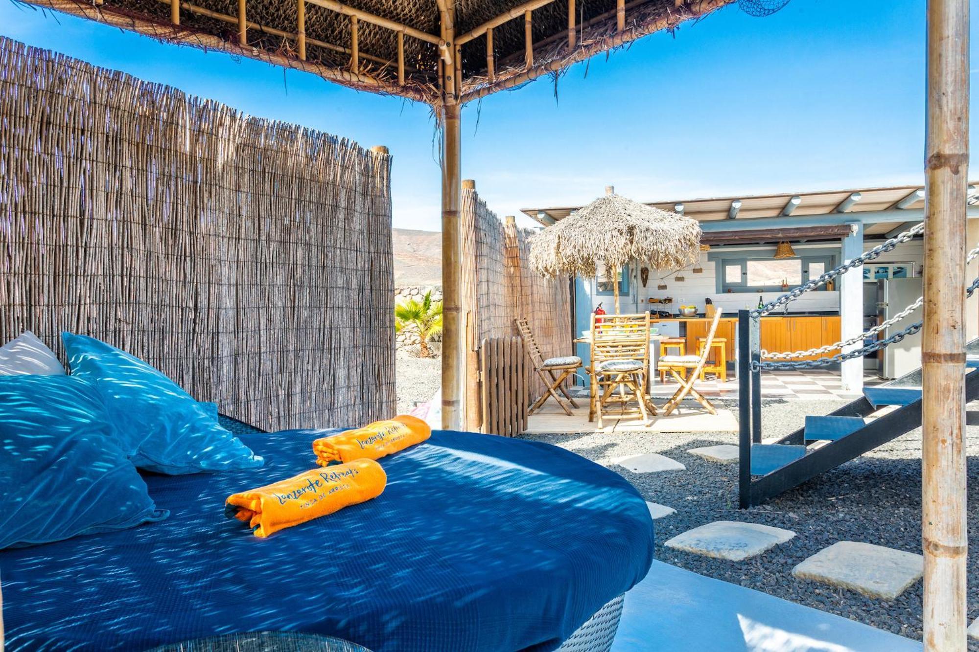Tabayesco Finca De Arrieta Village - Yurts And Stone Cottages - Shared Pool - Walking Distance To Arrieta Beach - Eco Friendly מראה חיצוני תמונה
