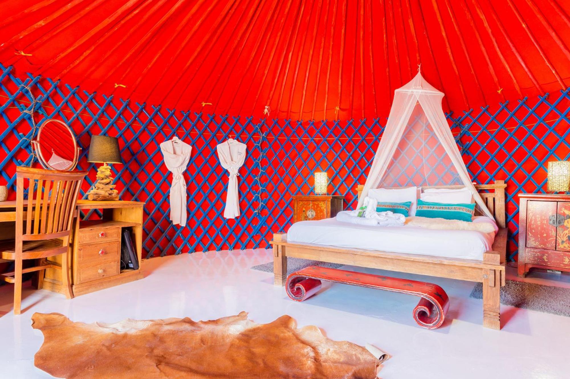 Tabayesco Finca De Arrieta Village - Yurts And Stone Cottages - Shared Pool - Walking Distance To Arrieta Beach - Eco Friendly מראה חיצוני תמונה