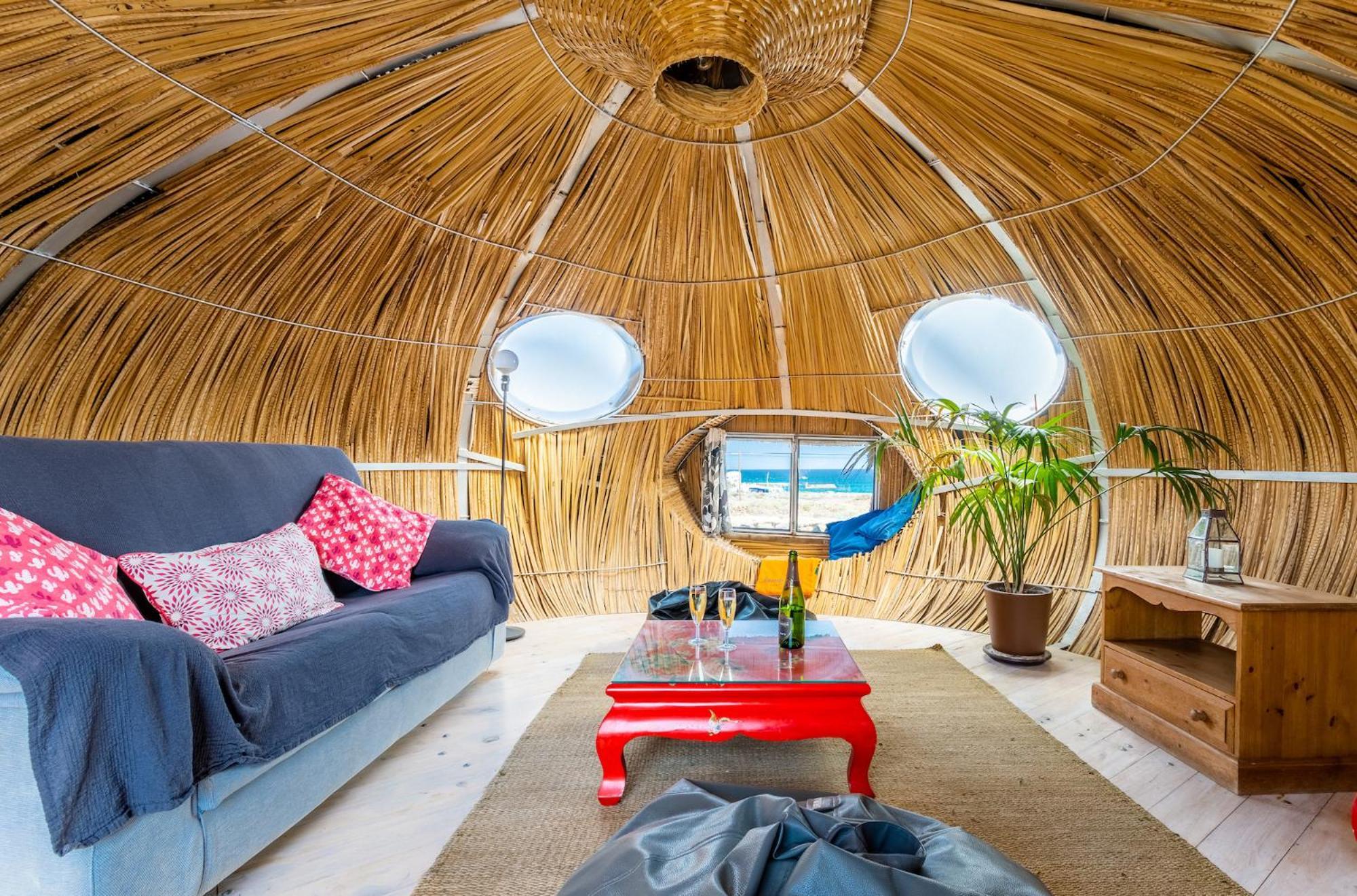 Tabayesco Finca De Arrieta Village - Yurts And Stone Cottages - Shared Pool - Walking Distance To Arrieta Beach - Off Grid מראה חיצוני תמונה